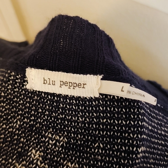 Blu Pepper Southwest Boho Cardigan Size Large - Picture 11 of 13